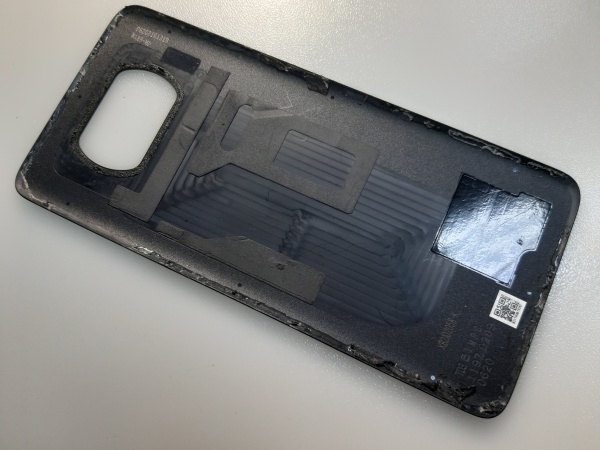 Задняя крышка серая Xiaomi Poco X3 NFCX3 Pro  M2102J20SG (2)
