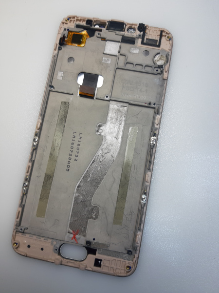 Оригинальный дисплей в сборе с тачскрином в белой рамке для Meizu M3 Note (4)