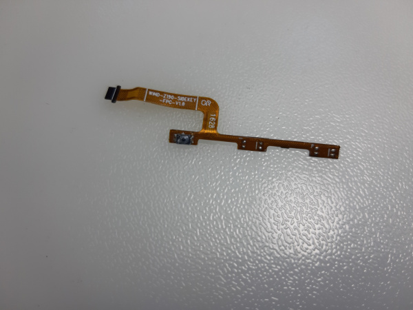 Оригинальный шлейф кнопок смартфона Meizu M3S WIND-Z190-SIDEKEY-FPC-V1 (3)