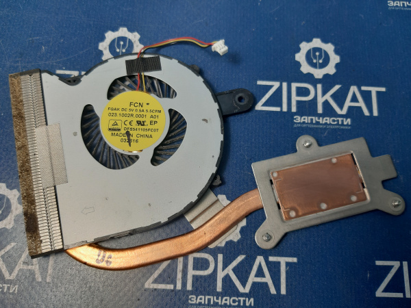 Кулер Вентилятор в сборе с системой охлаждения для Dell inspiron 3558 (2)