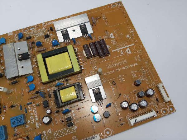 Блок питания (плата) для TV PHILIPS 32PFL3517T60  715G194-P01-W20-002M (2)