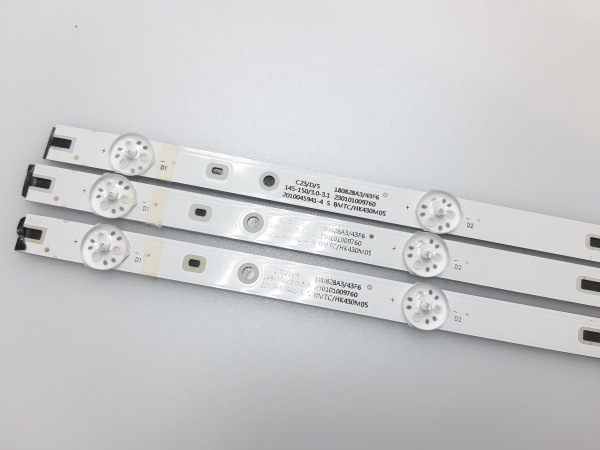 Комплект светодиодной подсветки LED для TV 303HK430036  HK43D08-ZC22AG-05 (2)