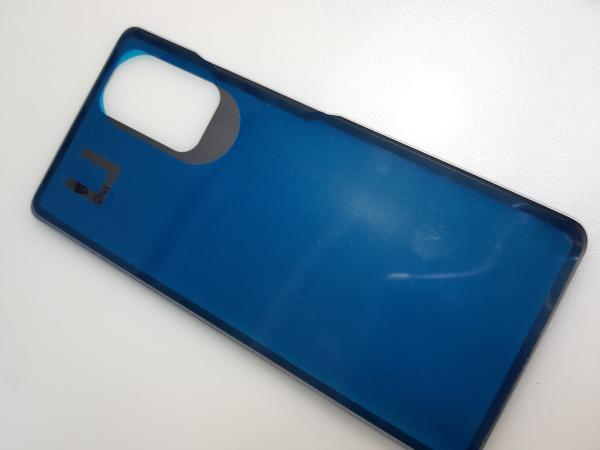 Задняя крышка голубая Xiaomi Redmi Note 10 Pro (4)