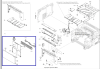 Передняя крышка выхода бумаги (МФУ) для KYOCERA M2235 302RV94010 (1)