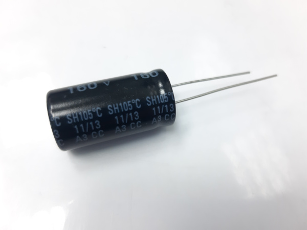 Конденсатор YAGEO 68мкФ 160V 105°  2,51,см (2)