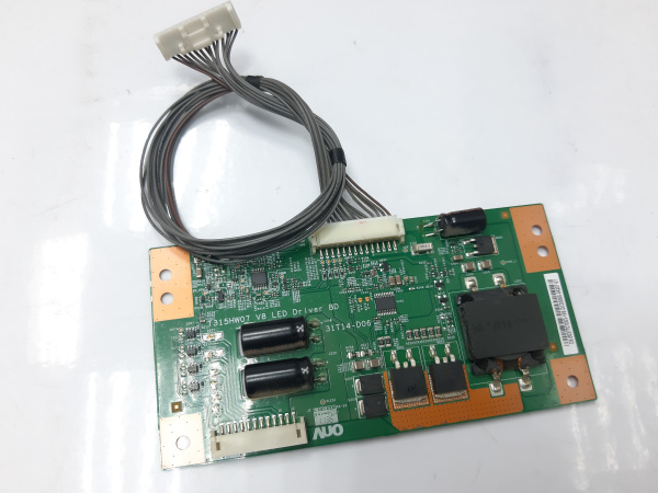 Плата с LED драйвером на шлефе для TV LG 42LV3400  T315HW07 V8  1T14-D06 (3)