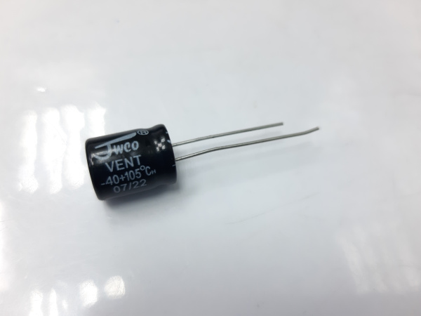 Конденсатор Jwco VENT 330мкФ 35V -40+105°  1,31см (2)