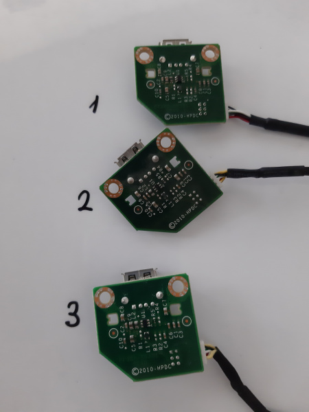 Плата с USB разъемом на шлейфе для HP M477  CF368-60001 (3)