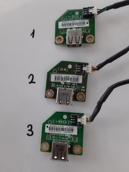 Плата с USB разъемом на шлейфе для HP M477  CF368-60001 (2)