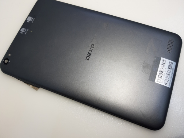 Оригинальная задняя крышка планшета серая для DEXP Ursus B38 (2)