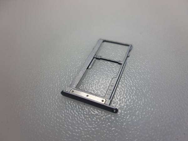 Оригинальный лоток для сим серый Meizu M3 Note (2)