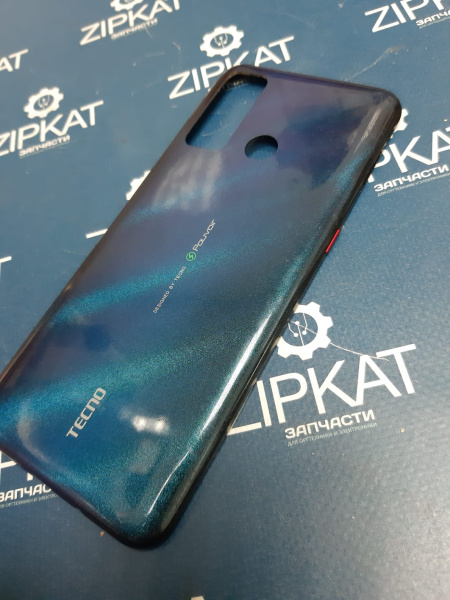 Задняя крышкапанель для смартфона Tecno Pouvoir 4 синяя (2)